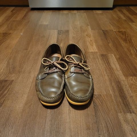 Quoddy Blucher in Horween Olive Chromexcel