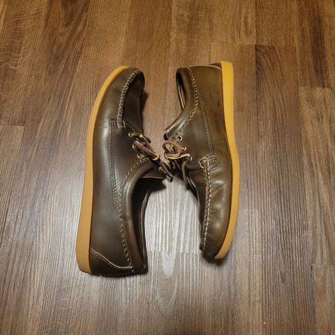 Quoddy Blucher in Horween Olive Chromexcel