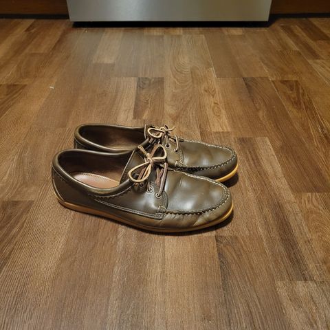 Quoddy Blucher in Horween Olive Chromexcel