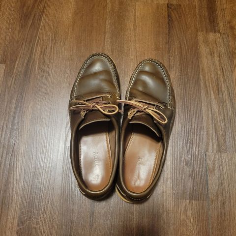 Quoddy Blucher in Horween Olive Chromexcel