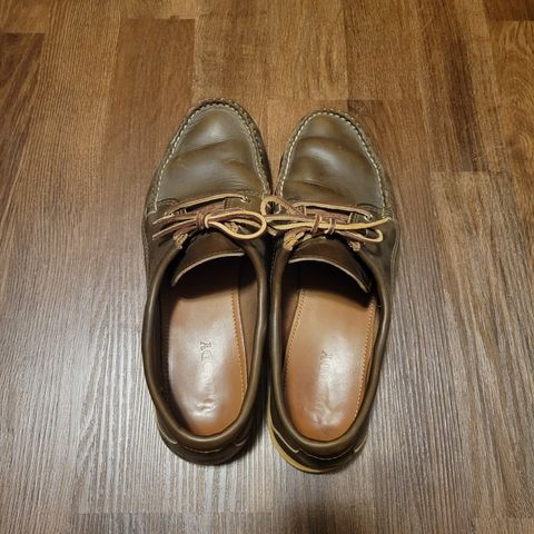Quoddy Blucher in Horween Olive Chromexcel