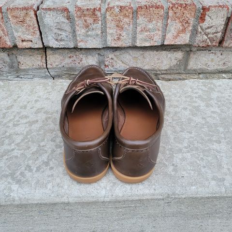 Quoddy Blucher in Horween Olive Chromexcel