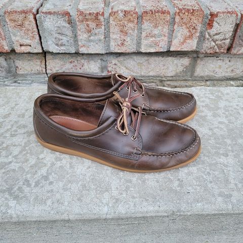 Quoddy Blucher in Horween Olive Chromexcel