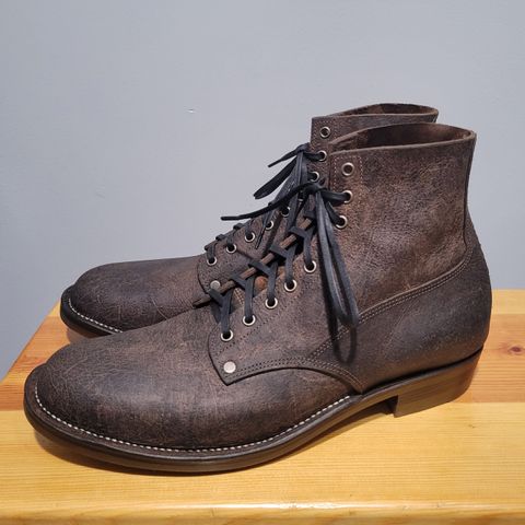 NF Bootmaker Fritz Boot in C.F. Stead Stone Waxy Mohawk