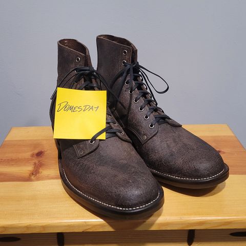 NF Bootmaker Fritz Boot in C.F. Stead Stone Waxy Mohawk