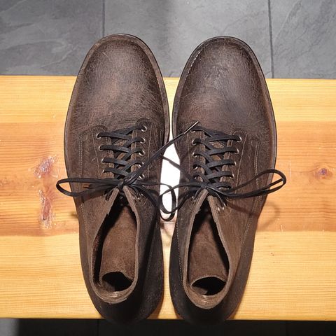 NF Bootmaker Fritz Boot in C.F. Stead Stone Waxy Mohawk