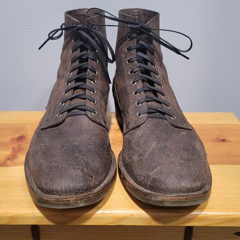 NF Bootmaker Fritz Boot in C.F. Stead Stone Waxy Mohawk
