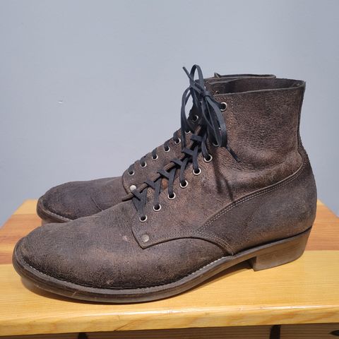 NF Bootmaker Fritz Boot in C.F. Stead Stone Waxy Mohawk