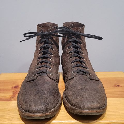 NF Bootmaker Fritz Boot in C.F. Stead Stone Waxy Mohawk