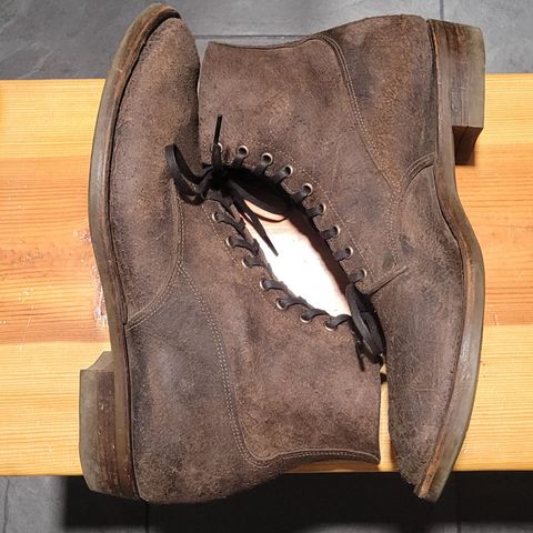 NF Bootmaker Fritz Boot in C.F. Stead Stone Waxy Mohawk