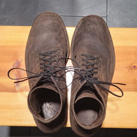 NF Bootmaker Fritz Boot in C.F. Stead Stone Waxy Mohawk
