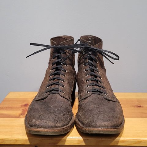 NF Bootmaker Fritz Boot in C.F. Stead Stone Waxy Mohawk