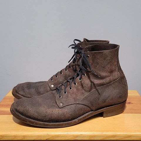 NF Bootmaker Fritz Boot in C.F. Stead Stone Waxy Mohawk