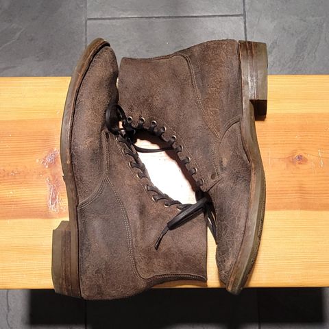 NF Bootmaker Fritz Boot in C.F. Stead Stone Waxy Mohawk