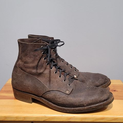 NF Bootmaker Fritz Boot in C.F. Stead Stone Waxy Mohawk
