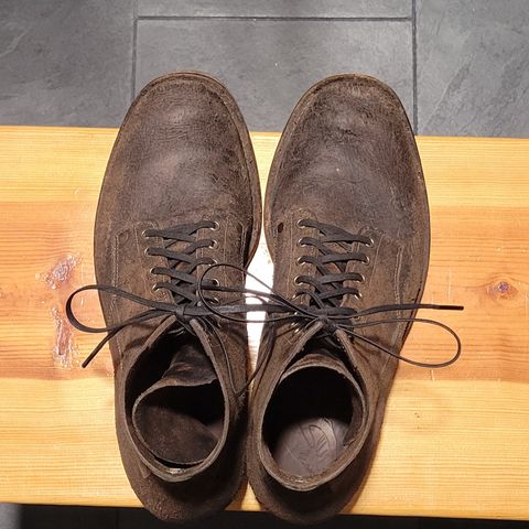 NF Bootmaker Fritz Boot in C.F. Stead Stone Waxy Mohawk