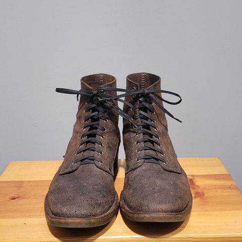 NF Bootmaker Fritz Boot in C.F. Stead Stone Waxy Mohawk