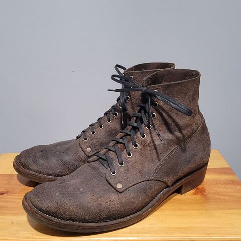 NF Bootmaker Fritz Boot in C.F. Stead Stone Waxy Mohawk