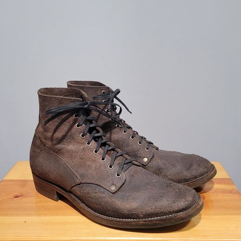 NF Bootmaker Fritz Boot in C.F. Stead Stone Waxy Mohawk