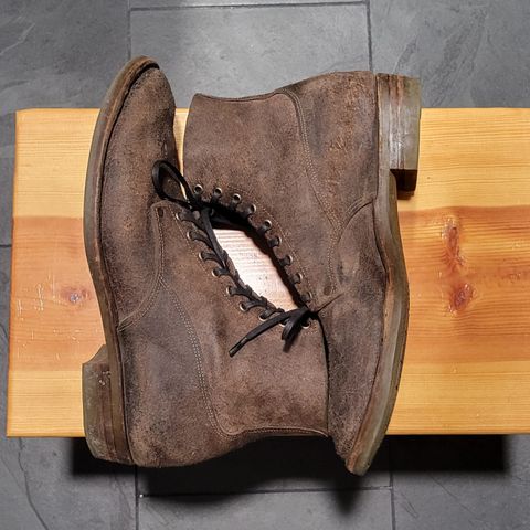 NF Bootmaker Fritz Boot in C.F. Stead Stone Waxy Mohawk