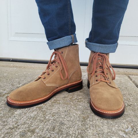 John Lofgren M-43 Service Shoes in Horween Natural Chromexcel Roughout