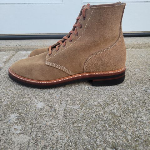 John Lofgren M-43 Service Shoes in Horween Natural Chromexcel Roughout