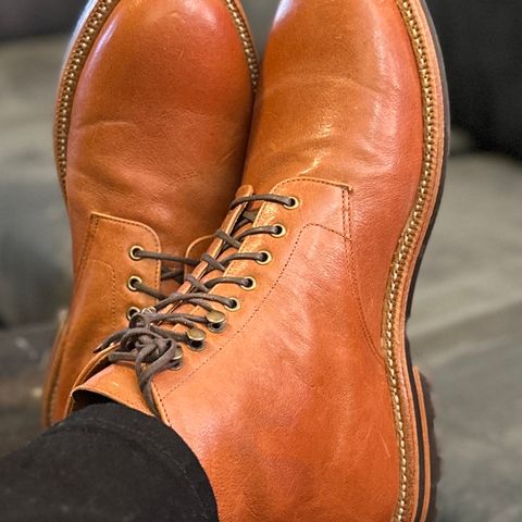 Grant Stone Edward Boot in Incas Rust Kangaroo