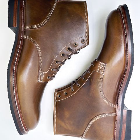 Caswell Lisbon II in Horween Olive Chromexcel