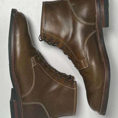 View photo of Caswell Boot Company Lisbon II in Horween Olive Chromexcel