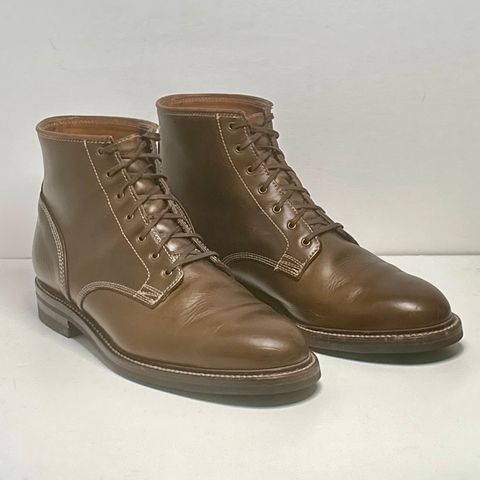 View photo of Caswell Boot Company Lisbon II in Horween Olive Chromexcel