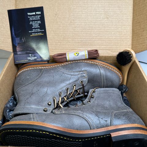 View photo of Truman Service Boot in C.F. Stead Winter Smoke Waxy Mohawk