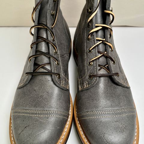 View photo of Truman Service Boot in C.F. Stead Winter Smoke Waxy Mohawk