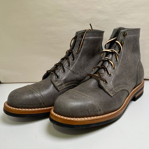 View photo of Truman Service Boot in C.F. Stead Winter Smoke Waxy Mohawk