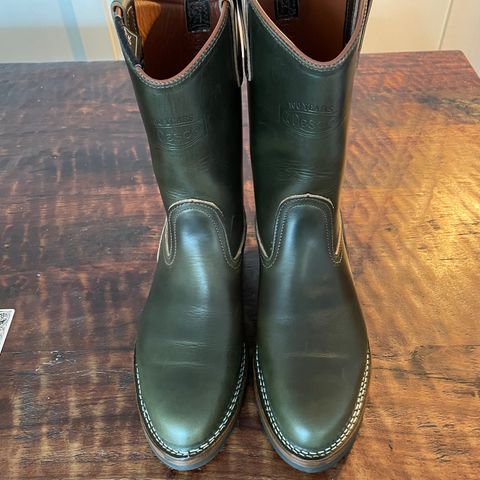 Wesco Morrison in Horween Olive Chromexcel