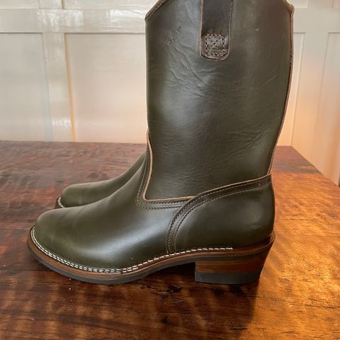 Wesco Morrison in Horween Olive Chromexcel
