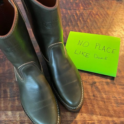 Wesco Morrison in Horween Olive Chromexcel