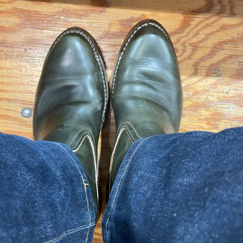 Wesco Morrison in Horween Olive Chromexcel