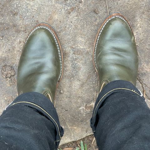 Wesco Morrison in Horween Olive Chromexcel