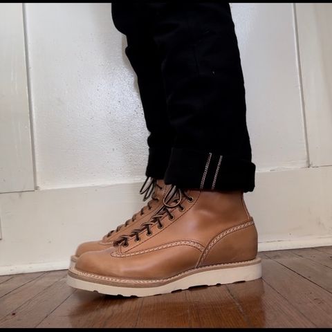 Wesco Jobmaster in Maryam Natural Horsehide