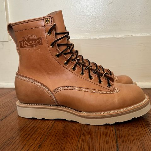 Wesco Jobmaster in Maryam Natural Horsehide