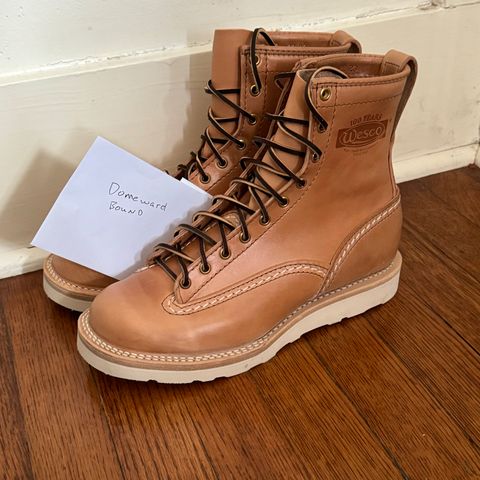 Wesco Jobmaster in Maryam Natural Horsehide