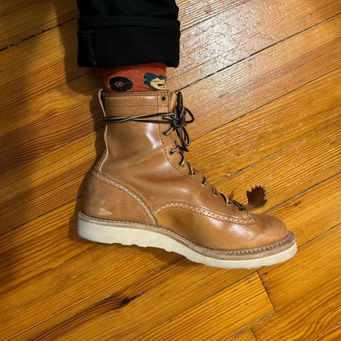 Wesco Jobmaster in Maryam Natural Horsehide