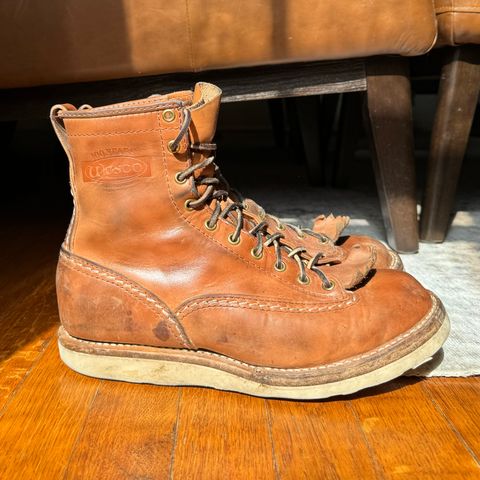 View photo of Wesco Jobmaster in Maryam Natural Horsehide