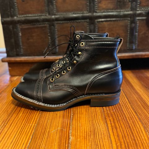Wesco x S&S Axe Breaker in Horween Black Chromexcel Horsehide