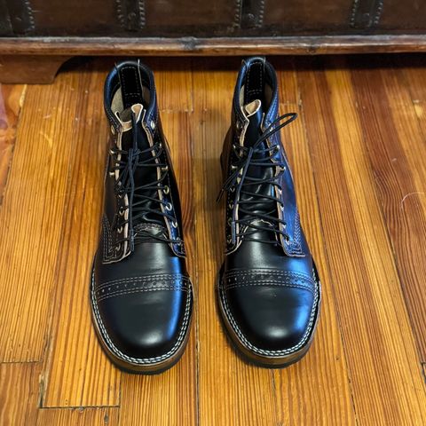 Wesco x S&S Axe Breaker in Horween Black Chromexcel Horsehide