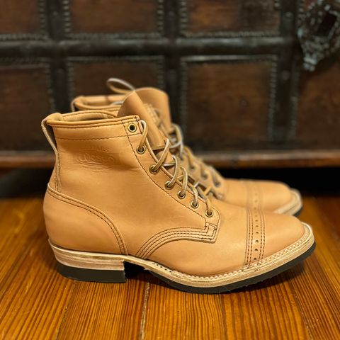 View photo of Wesco Wesco/x S&S Day Breaker in Horween Natural Essex