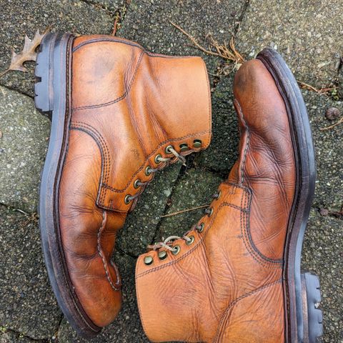 Search result thumbnail of Grant Stone Brass Boot in Horween Tan Essex