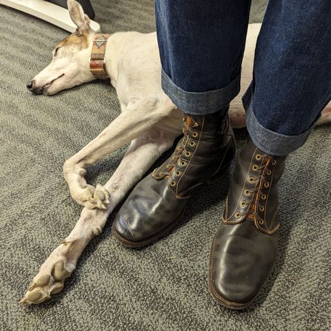 Clinch Hi-Liner in Wickett & Craig Black-Overdyed Latigo