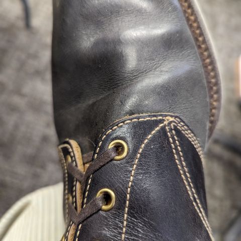 Clinch Hi-Liner in Wickett & Craig Black-Overdyed Latigo