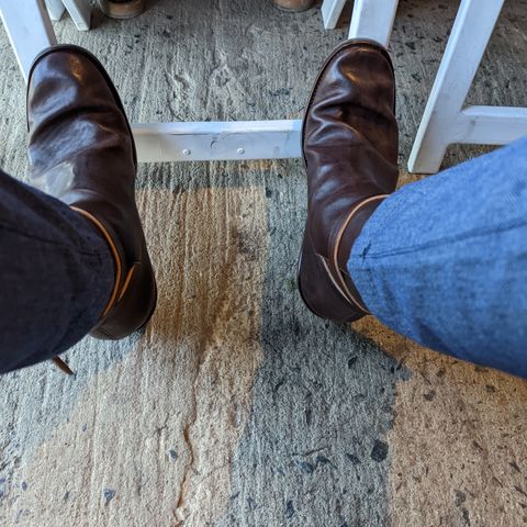 Benzein The Kai Jodhpur in Maryam Brown Horsebutt